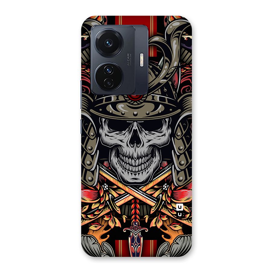 Skull Swords Snakes Back Case for Vivo T1 Pro