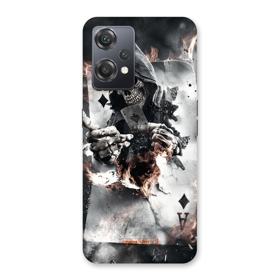 Skull with an Ace Back Case for OnePlus Nord CE 2 Lite 5G