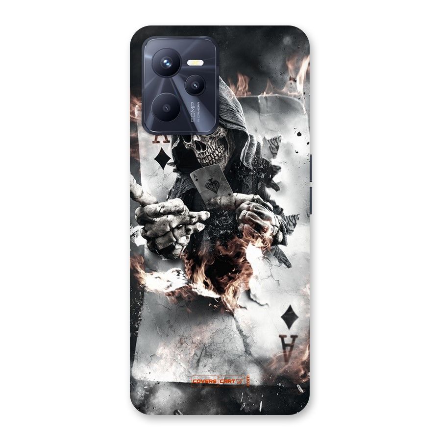 Skull with an Ace Back Case for Realme C35