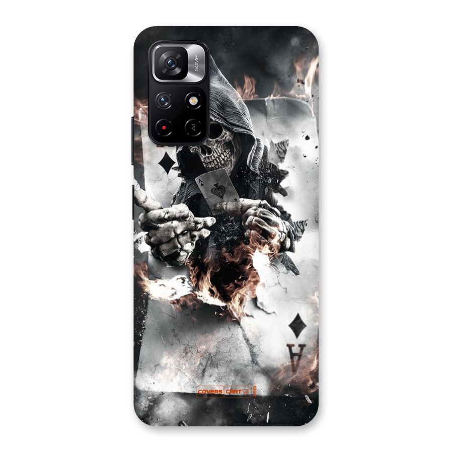 Skull with an Ace Back Case for Redmi Note 11T 5G