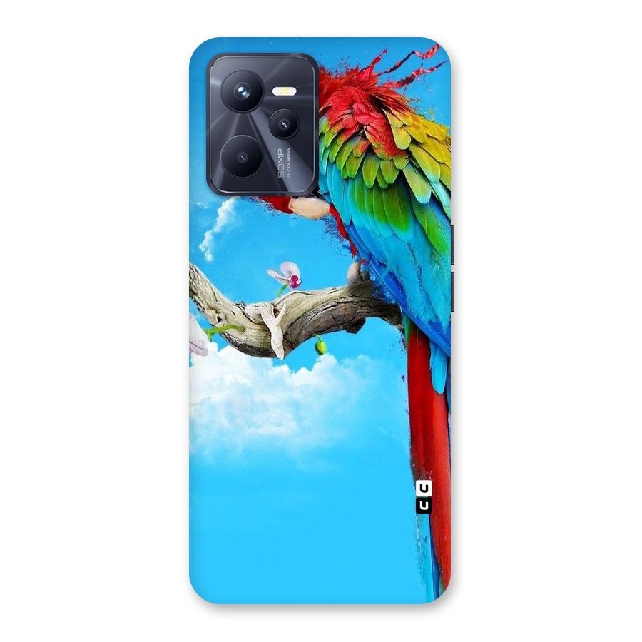 Sky Parrot Back Case for Realme C35