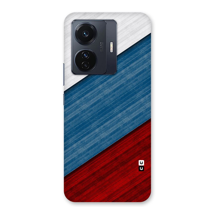Slant Beautiful Stripe Back Case for Vivo T1 Pro