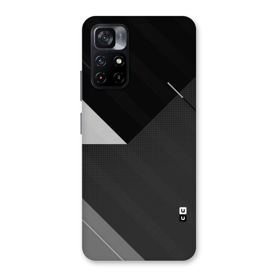 Slant Grey Back Case for Poco M4 Pro 5G