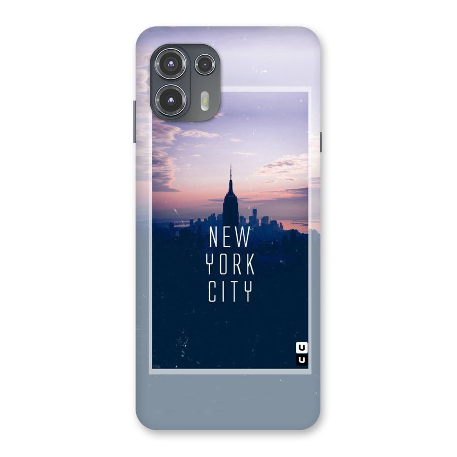 Sleepless City Back Case for Motorola Edge 20 Fusion