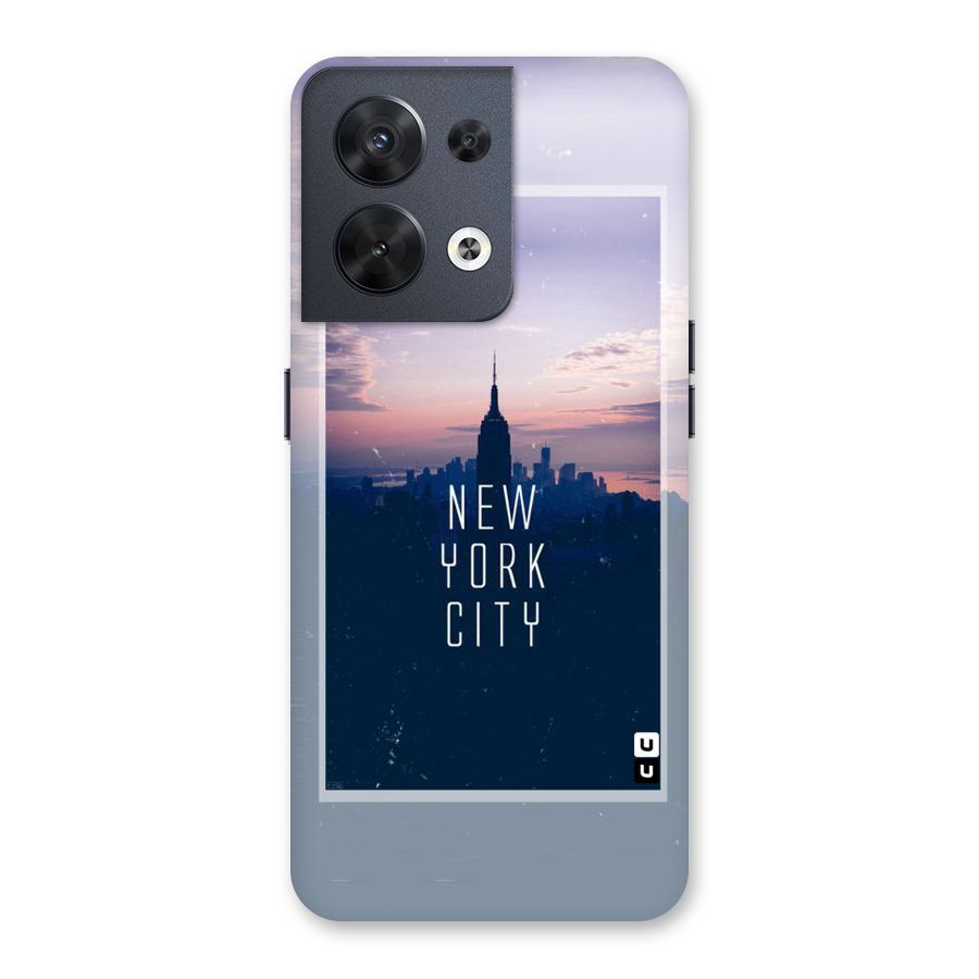 Sleepless City Back Case for Oppo Reno8 5G