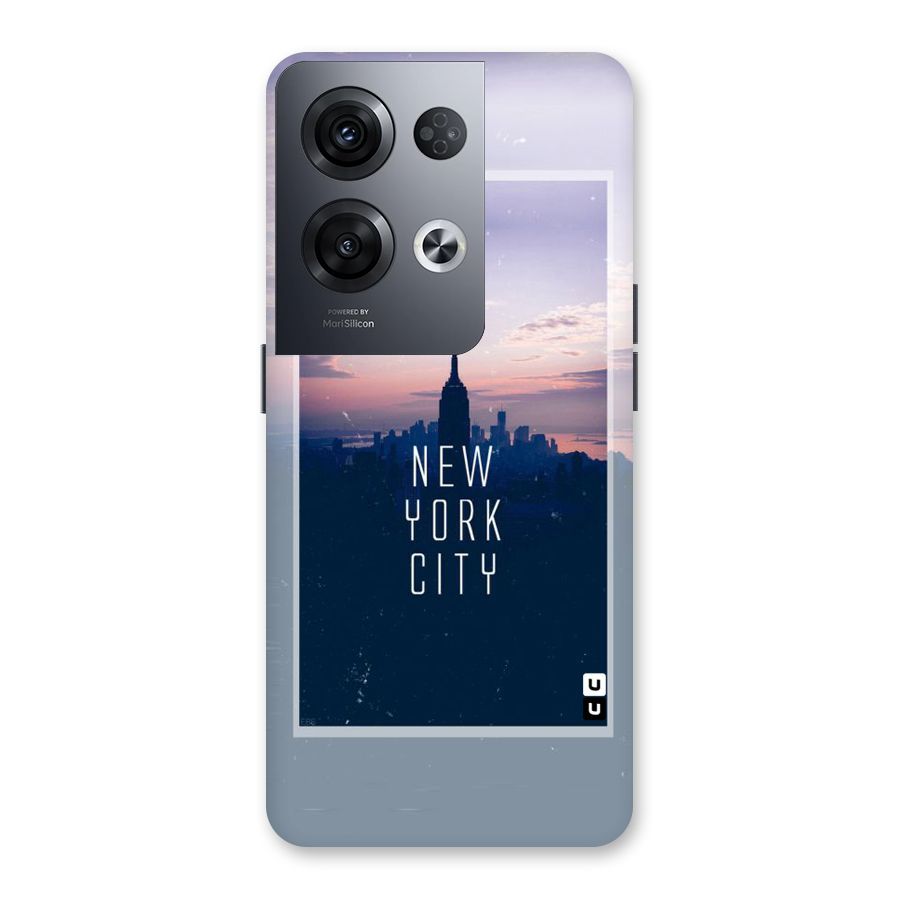 Sleepless City Back Case for Oppo Reno8 Pro 5G