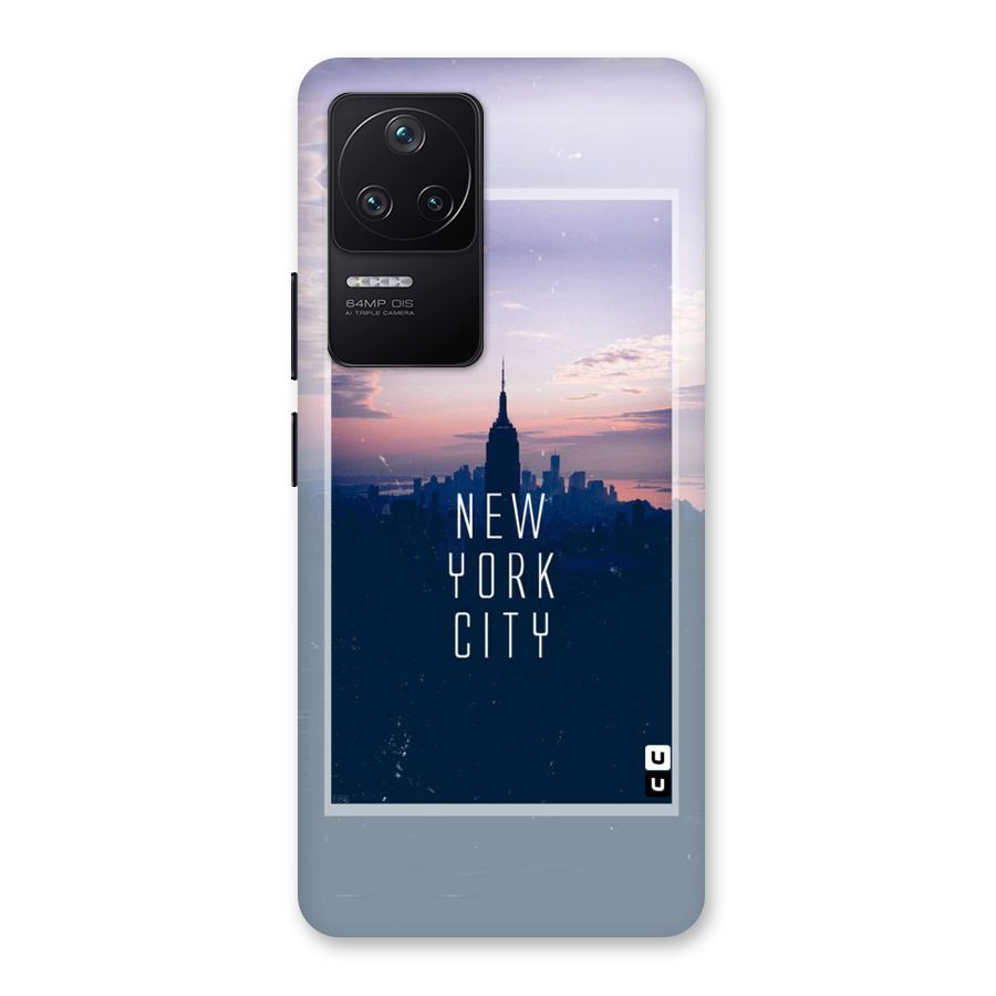 Sleepless City Back Case for Poco F4 5G