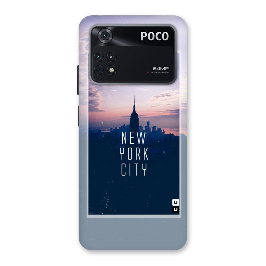 Sleepless City Back Case for Poco M4 Pro 4G