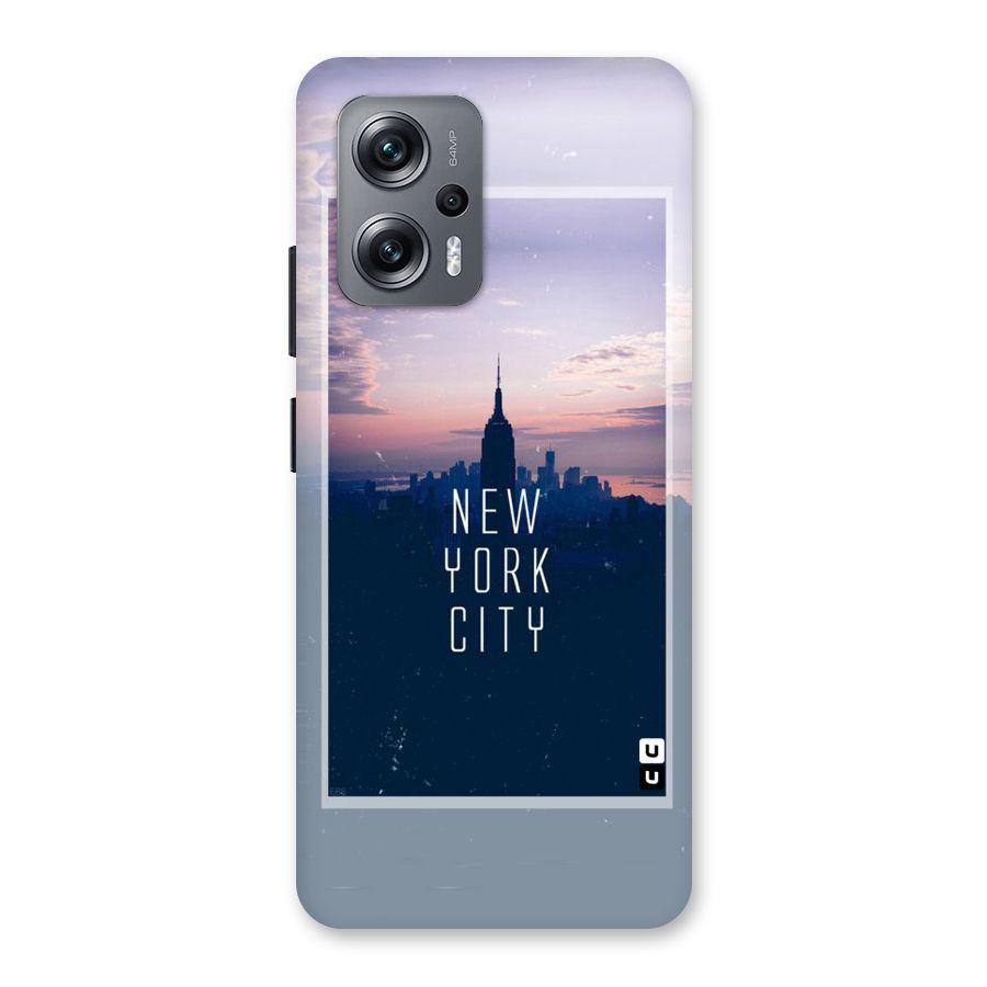Sleepless City Back Case for Redmi K50i