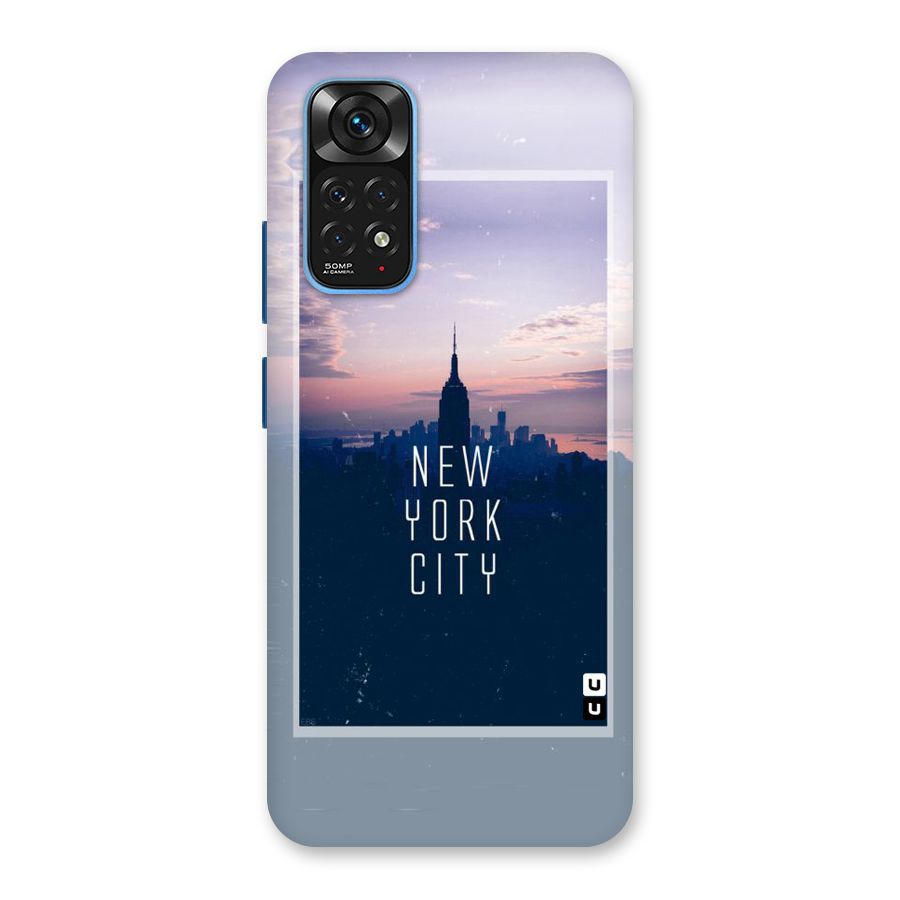 Sleepless City Back Case for Redmi Note 11S