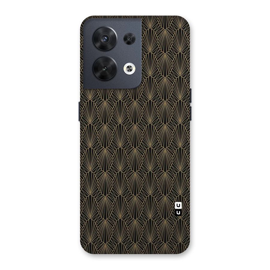 Small Hills Lines Back Case for Oppo Reno8 5G