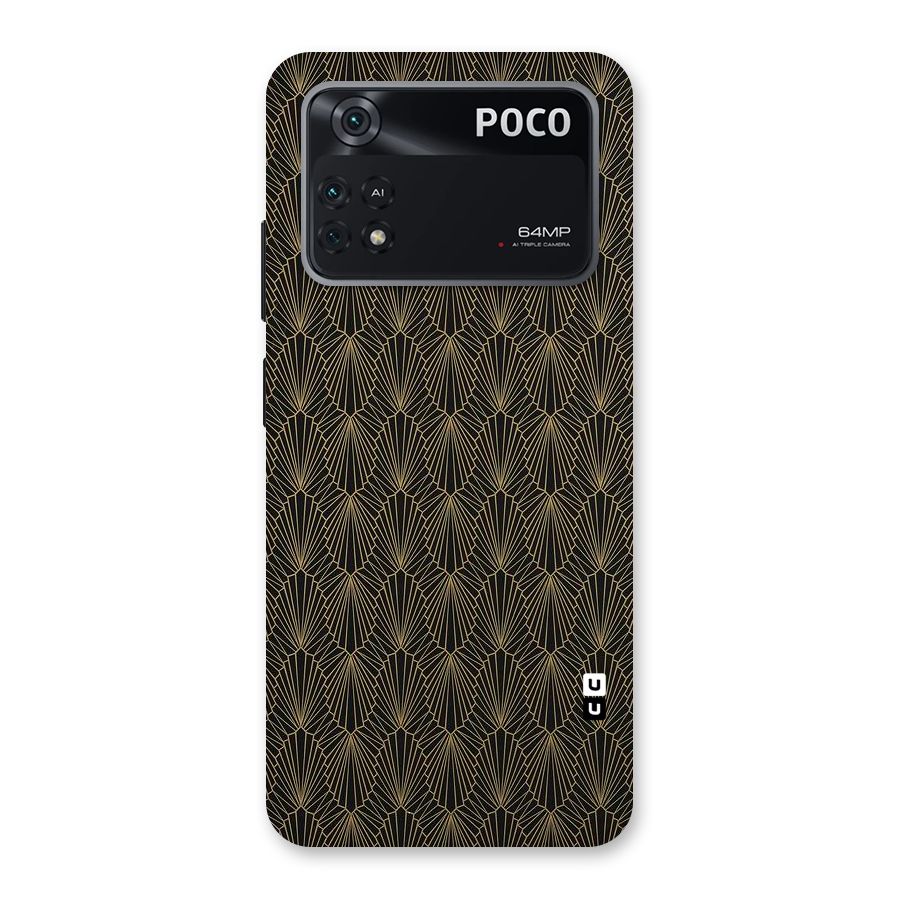 Small Hills Lines Back Case for Poco M4 Pro 4G