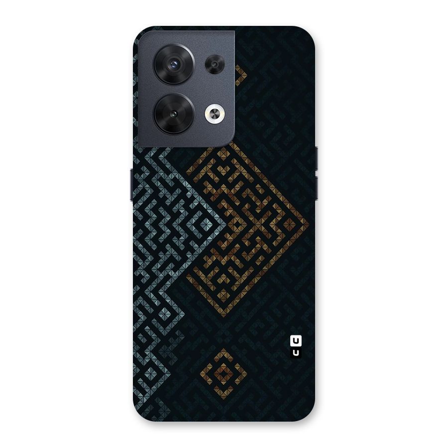 Smart Maze Back Case for Oppo Reno8 5G