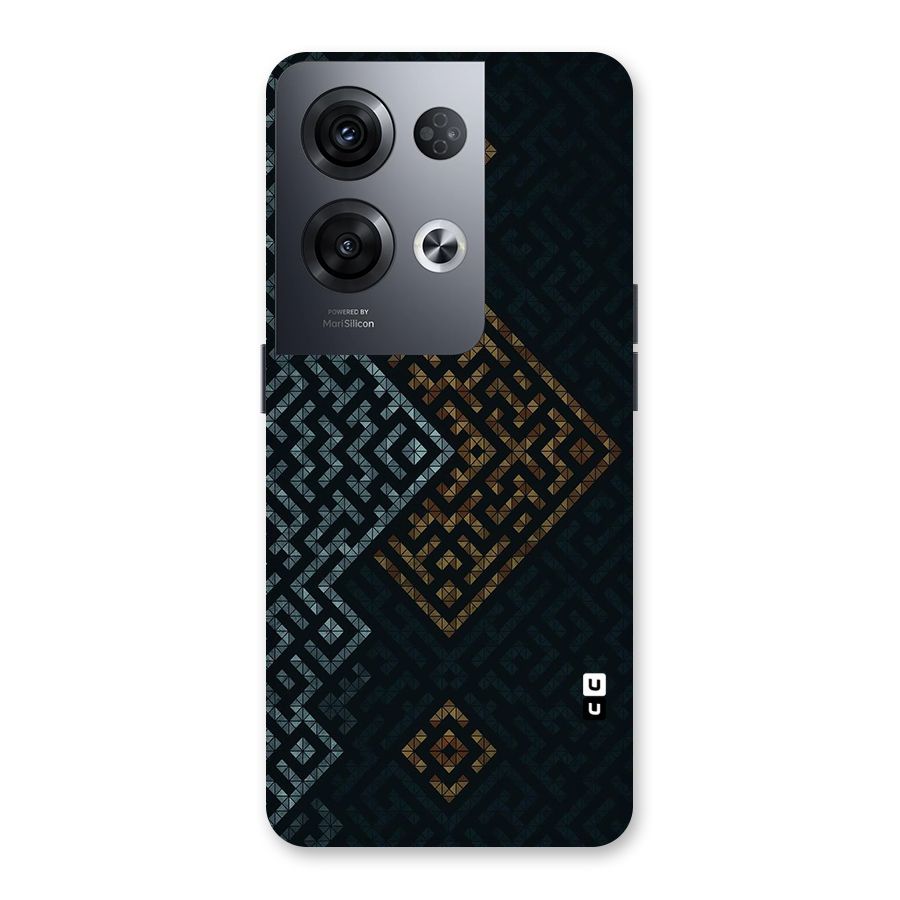 Smart Maze Back Case for Oppo Reno8 Pro 5G