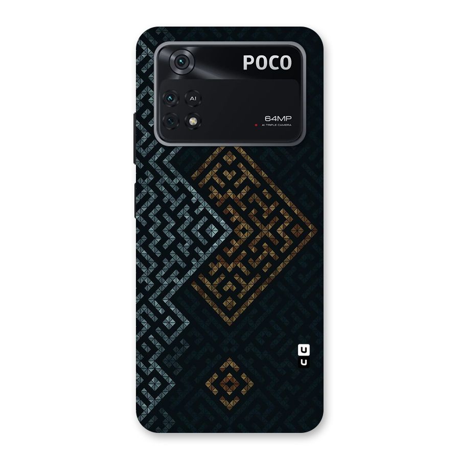 Smart Maze Back Case for Poco M4 Pro 4G