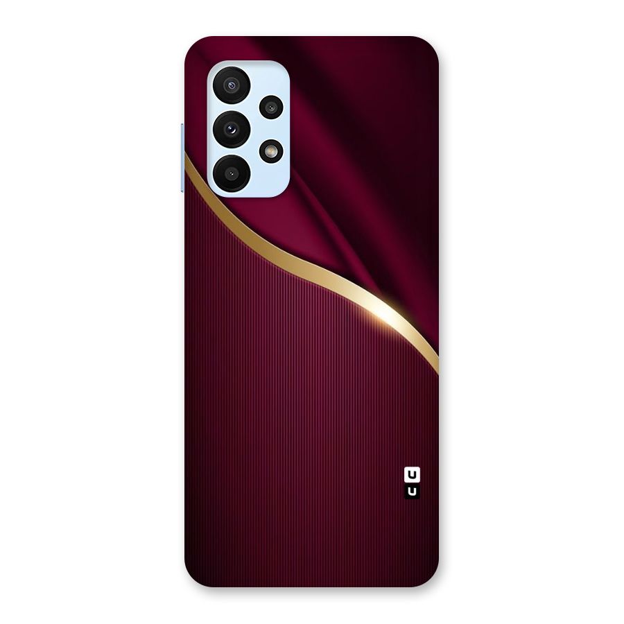 Smooth Maroon Back Case for Galaxy A23
