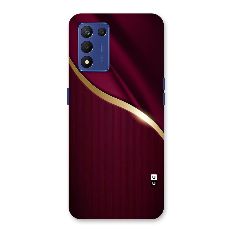 Smooth Maroon Back Case for Realme 9 5G Speed