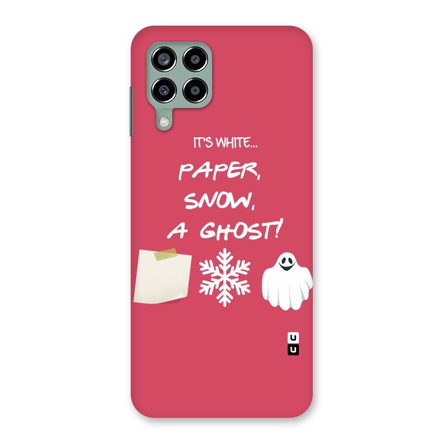 Snow Paper Back Case for Galaxy M33