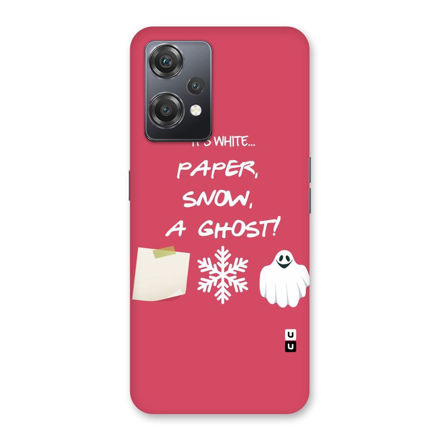 Snow Paper Back Case for OnePlus Nord CE 2 Lite 5G