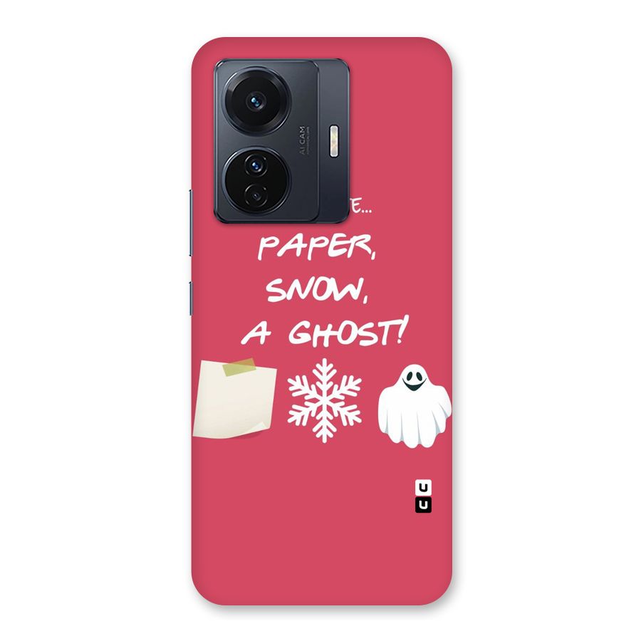 Snow Paper Back Case for Vivo T1 Pro