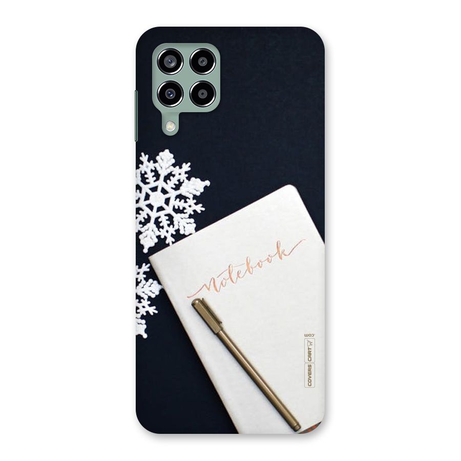 Snowflake Notebook Back Case for Galaxy M33