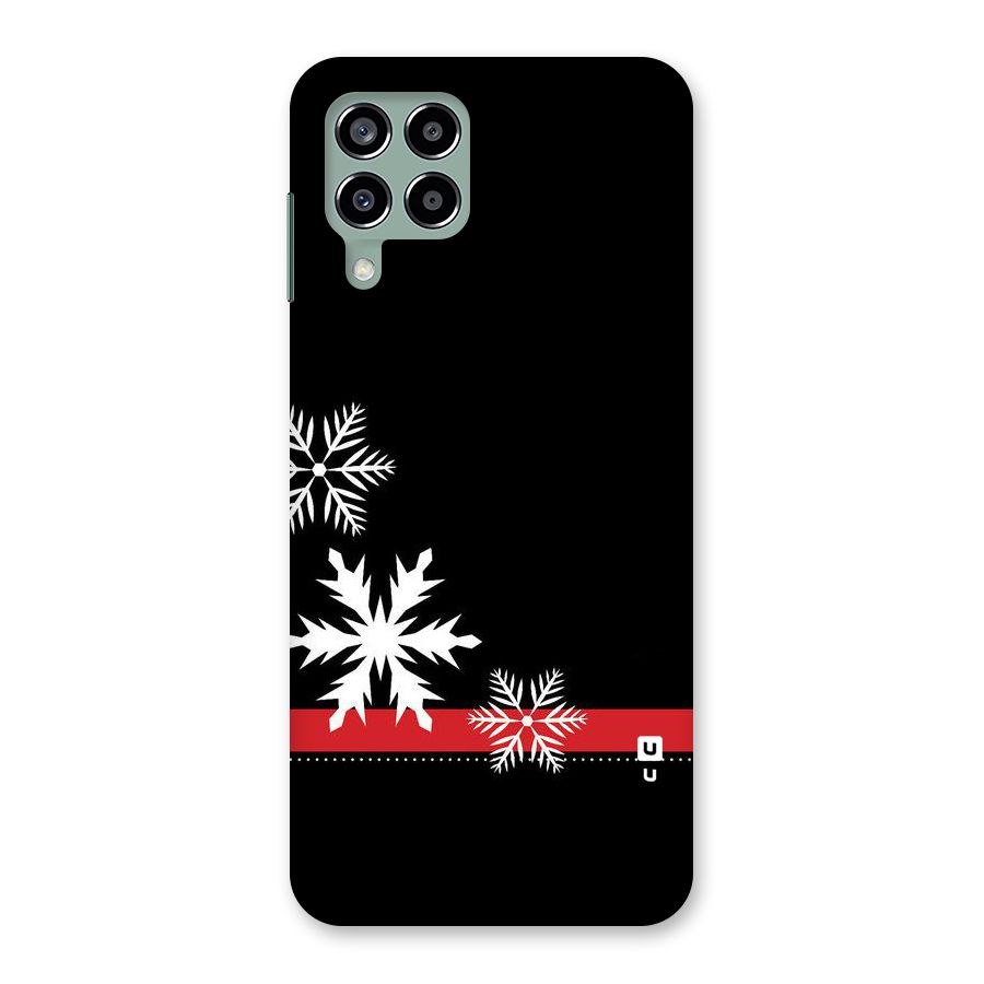 Snowflake Ribbon Back Case for Galaxy M33