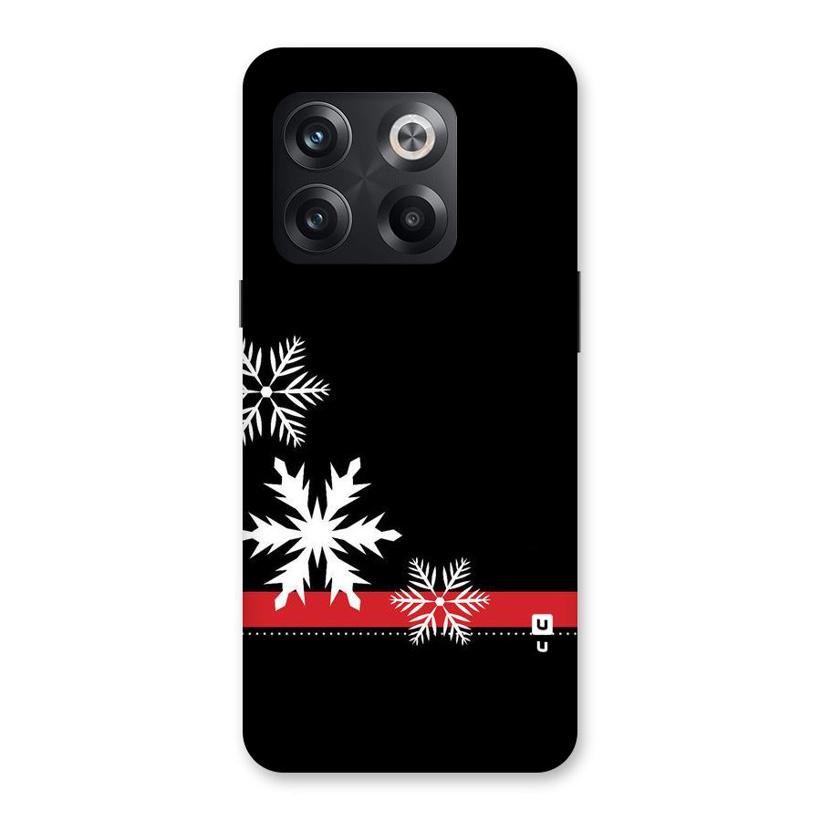 Snowflake Ribbon Back Case for OnePlus 10T