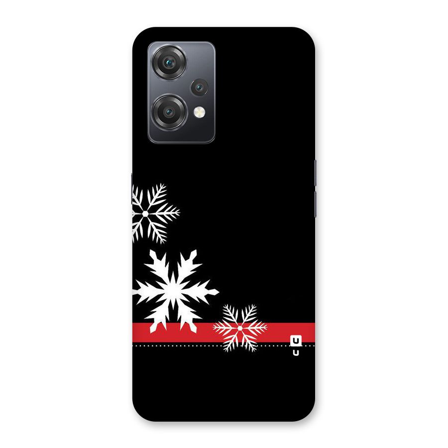 Snowflake Ribbon Back Case for OnePlus Nord CE 2 Lite 5G