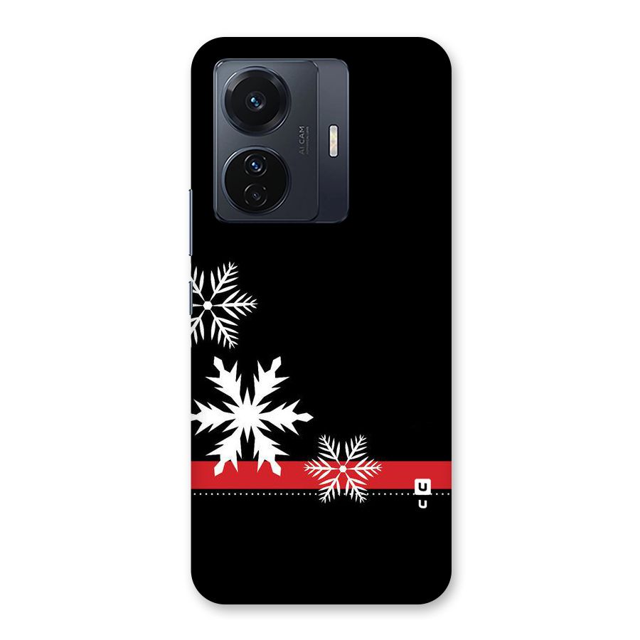 Snowflake Ribbon Back Case for Vivo T1 Pro