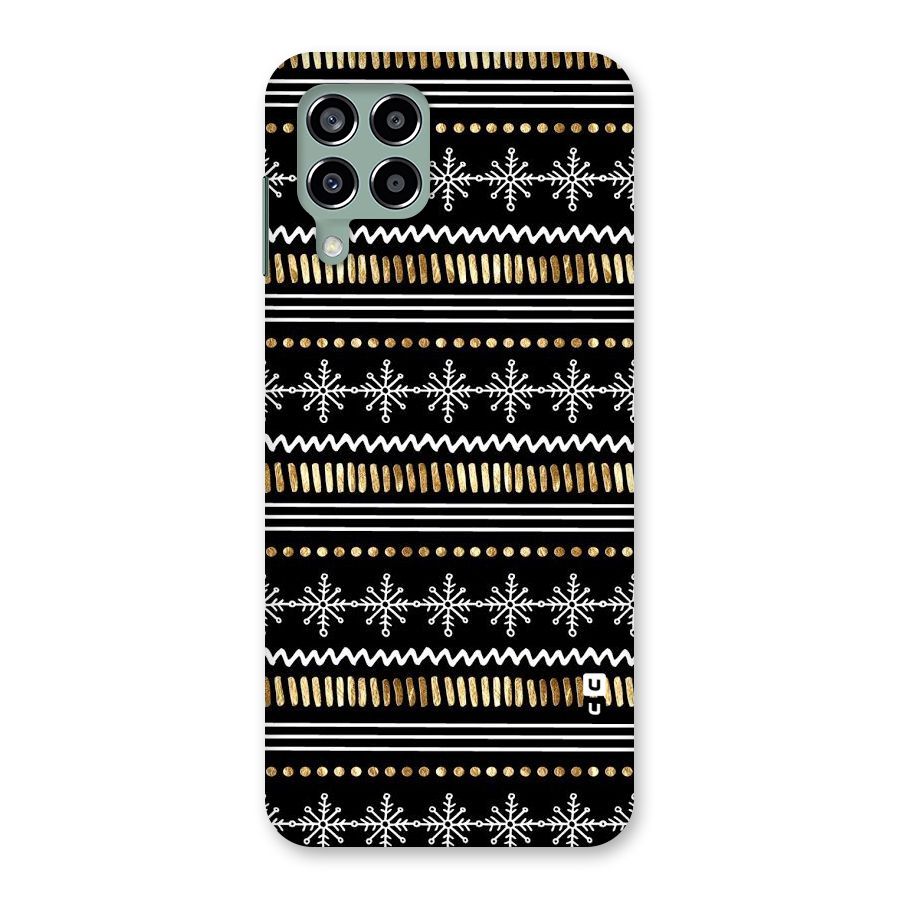 Snowflakes Gold Back Case for Galaxy M33