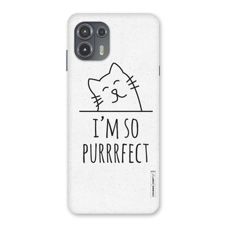 So Purrfect Back Case for Motorola Edge 20 Fusion