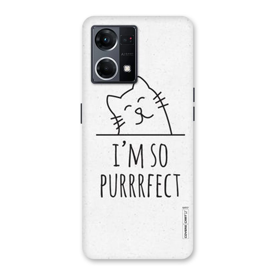 So Purrfect Glass Back Case for Oppo F21 Pro 5G