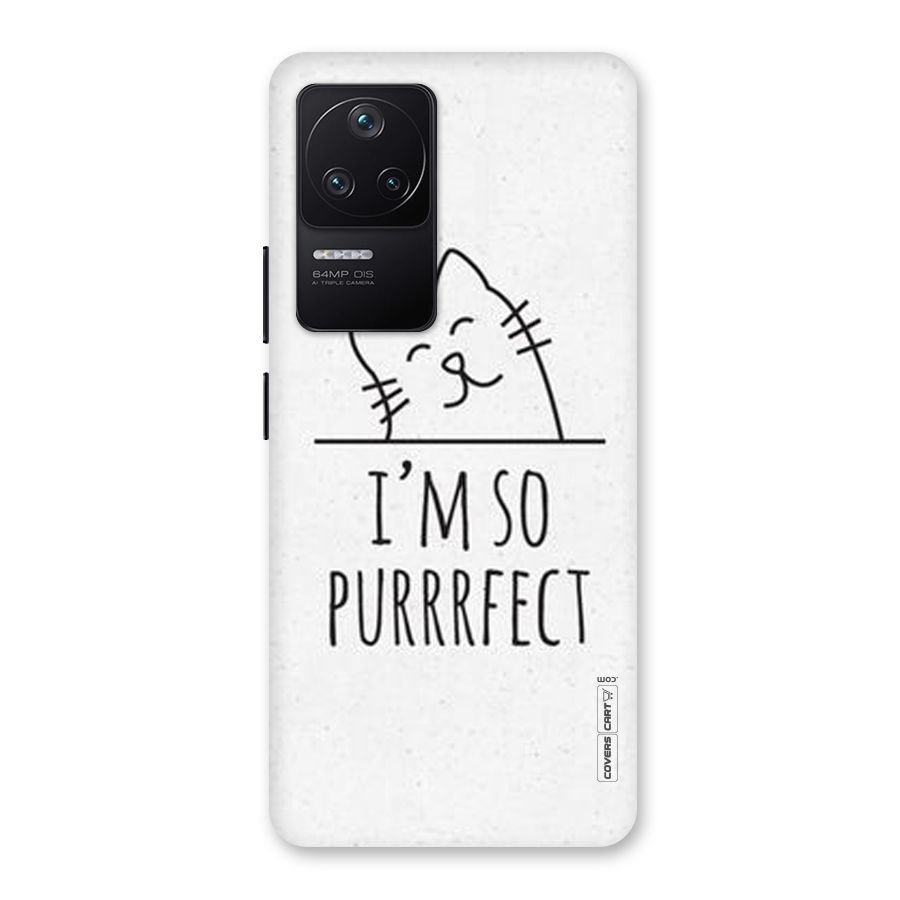 So Purrfect Back Case for Poco F4 5G