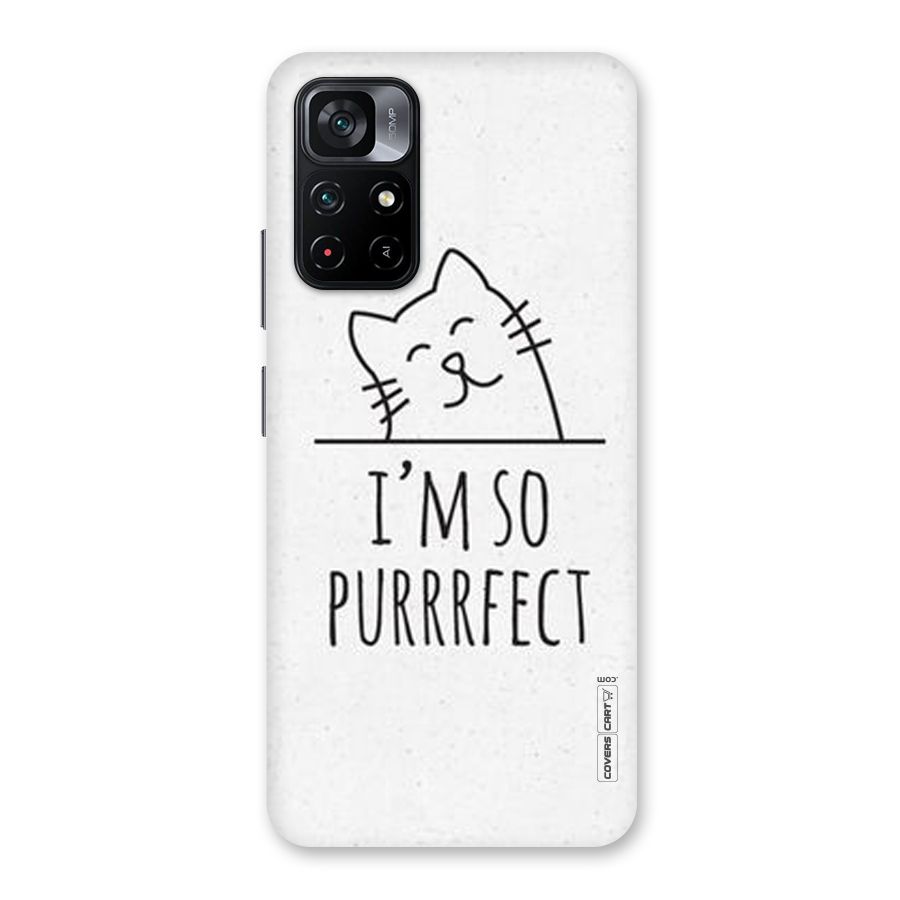 So Purrfect Back Case for Poco M4 Pro 5G