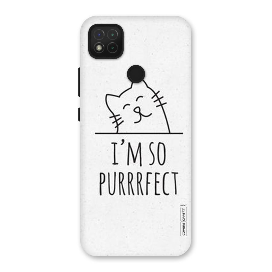 So Purrfect Back Case for Redmi 9 Activ