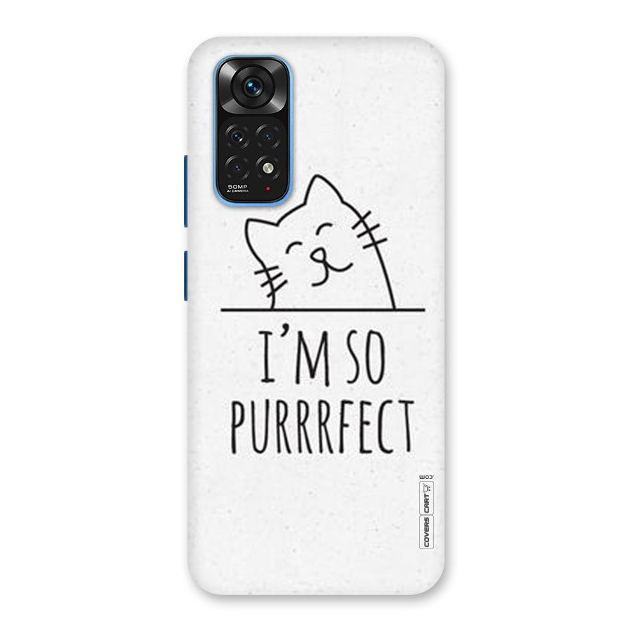 So Purrfect Back Case for Redmi Note 11S