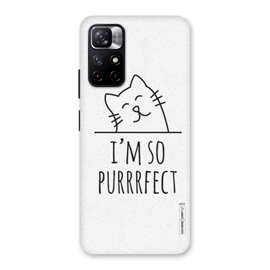 So Purrfect Back Case for Redmi Note 11T 5G
