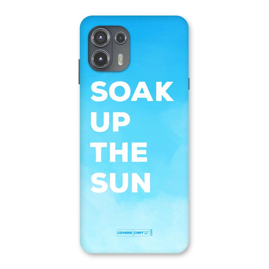 Soak Up The Sun Back Case for Motorola Edge 20 Fusion