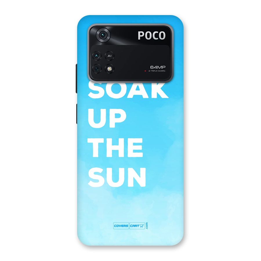 Soak Up The Sun Back Case for Poco M4 Pro 4G