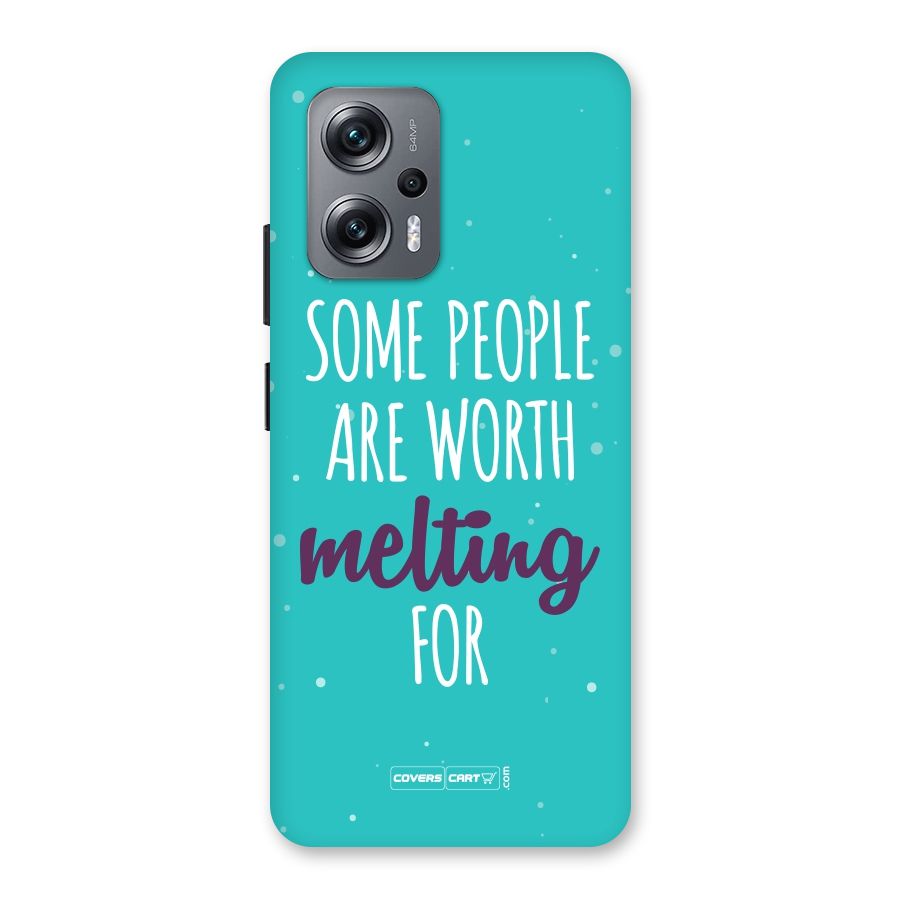 Some People Are Worth Melting For Back Case for Redmi K50i