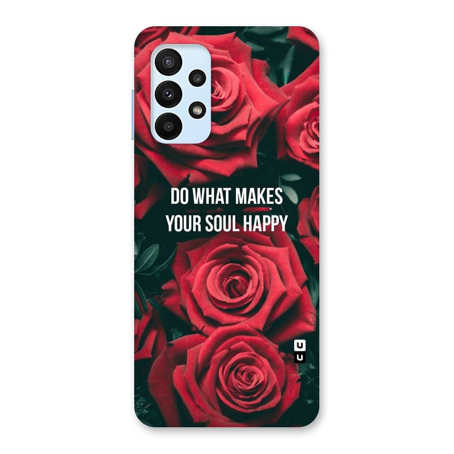 Soul Happy Back Case for Galaxy A23