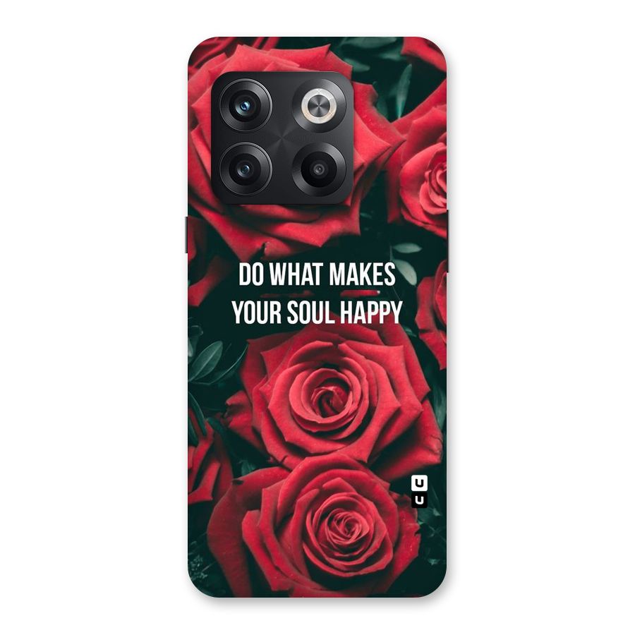 Soul Happy Back Case for OnePlus 10T