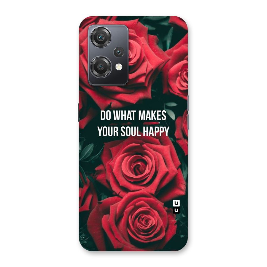 Soul Happy Back Case for OnePlus Nord CE 2 Lite 5G