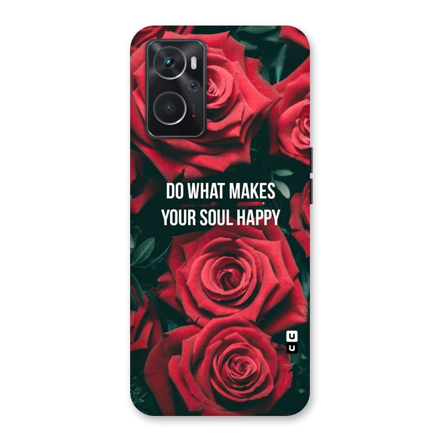 Soul Happy Back Case for Oppo K10 4G