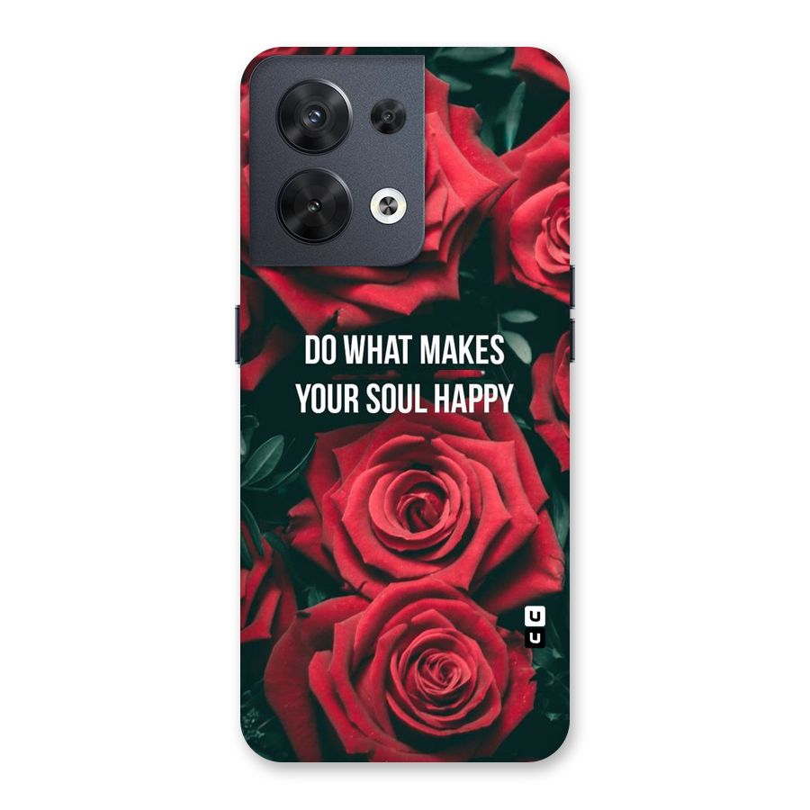 Soul Happy Back Case for Oppo Reno8 5G