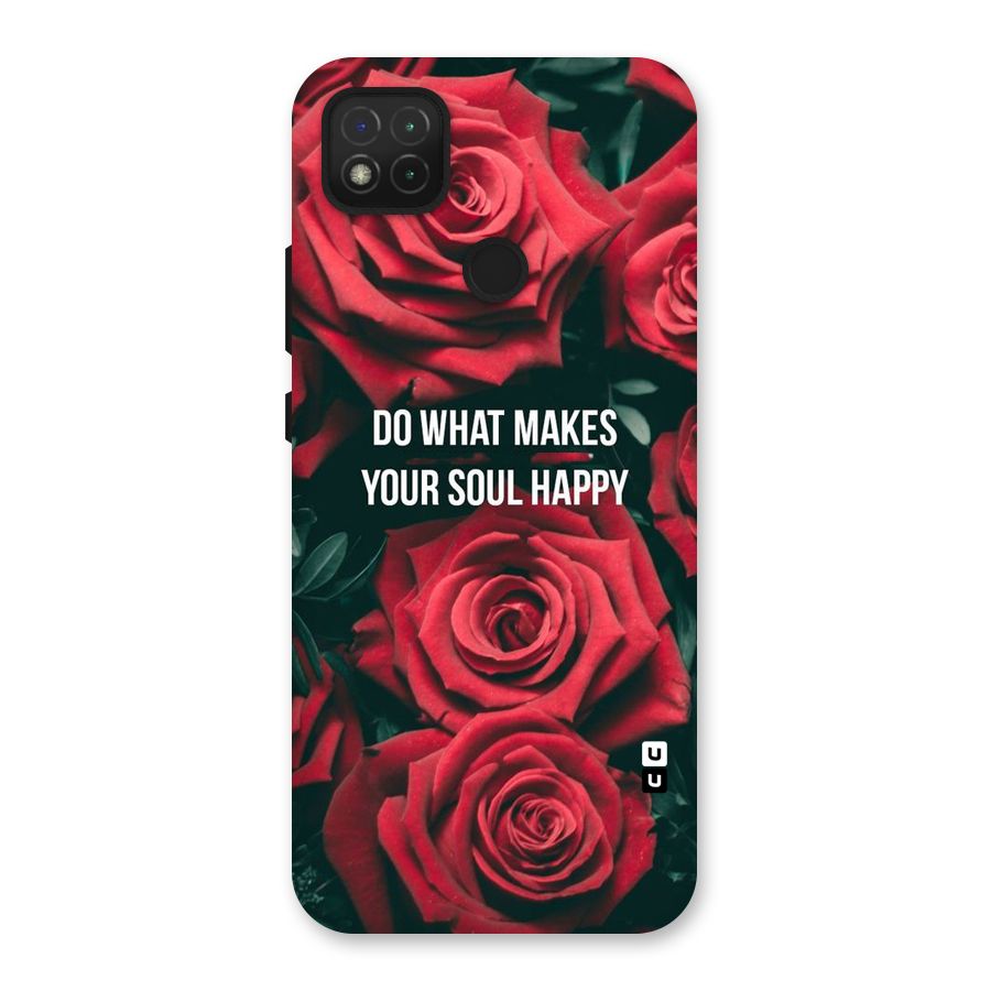 Soul Happy Back Case for Redmi 9 Activ