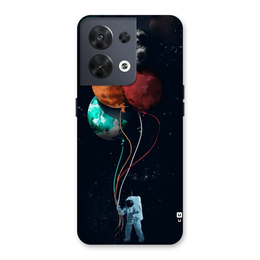 Space Balloons Back Case for Oppo Reno8 5G