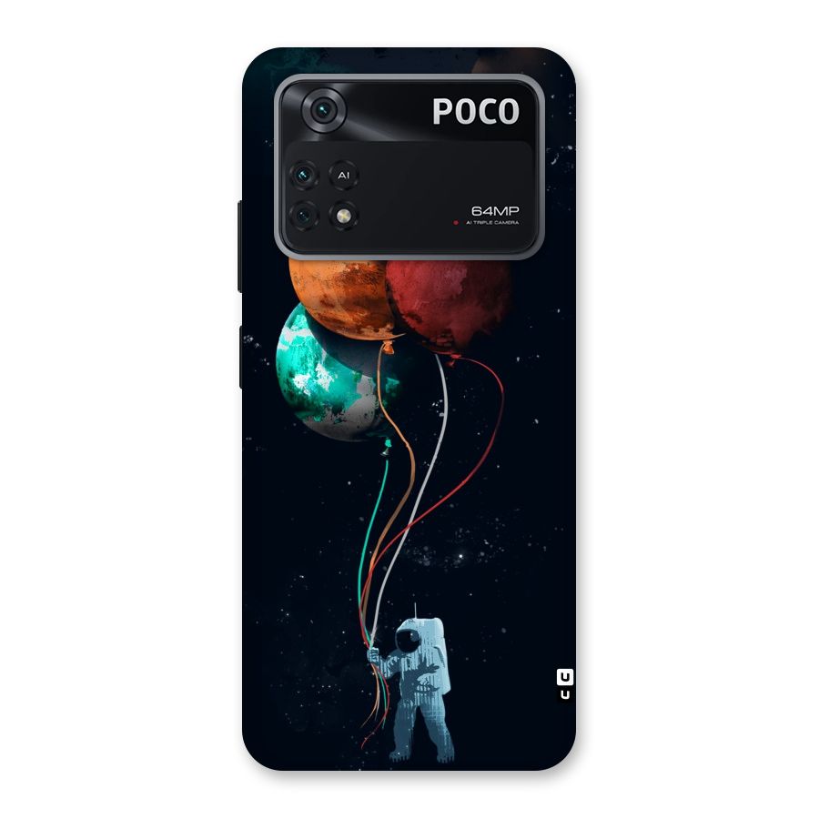 Space Balloons Back Case for Poco M4 Pro 4G