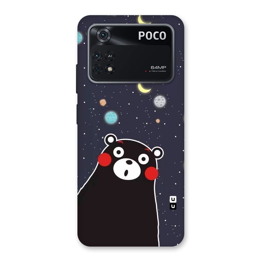 Space Bear Back Case for Poco M4 Pro 4G