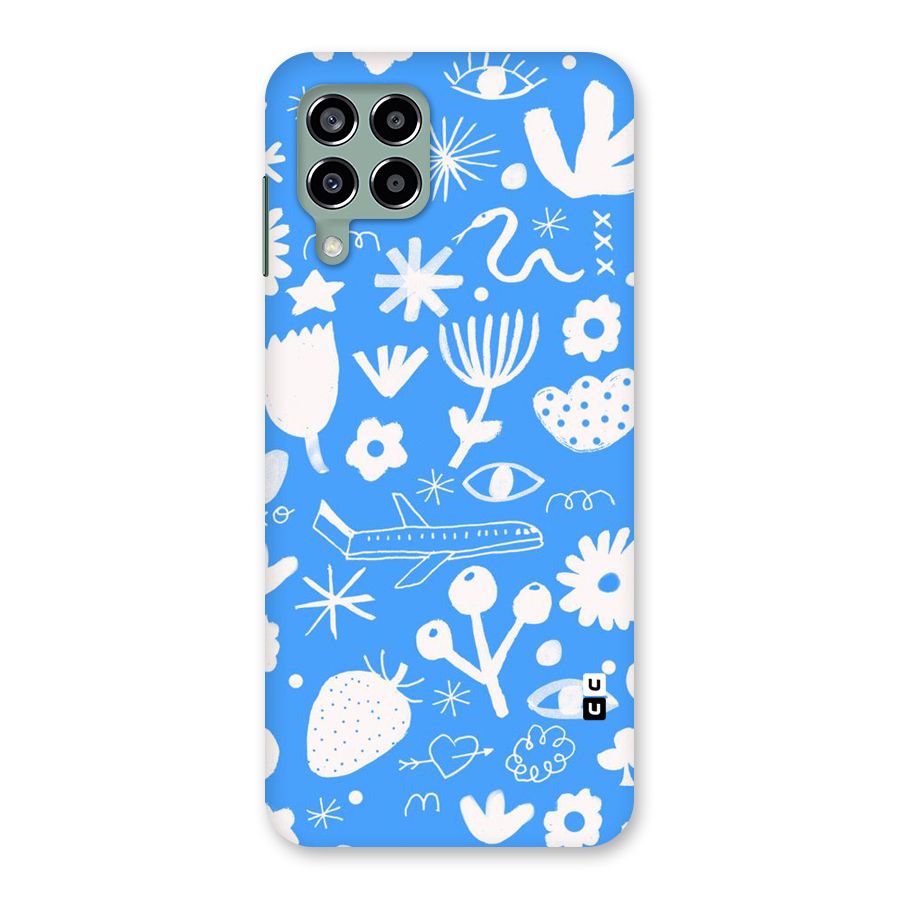 Space Blue Pattern Back Case for Galaxy M33